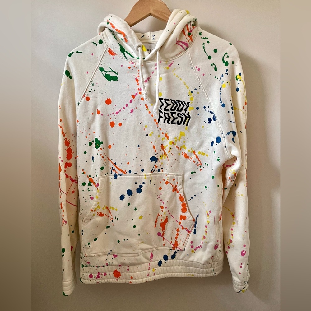 Teddy Fresh Splatter Paint Hoodie - Unisex XS